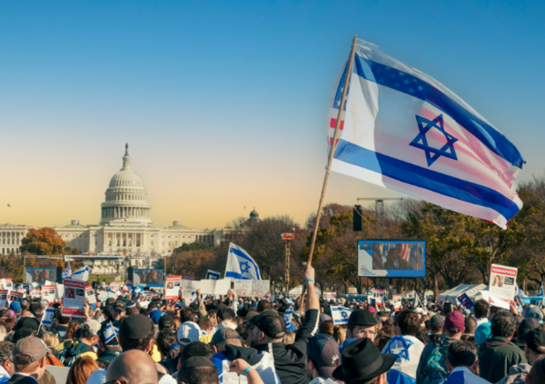미국에서 열린 이스라엘 - 하마스 전쟁의 반대 시위 (출처: WIKIPEDIA)